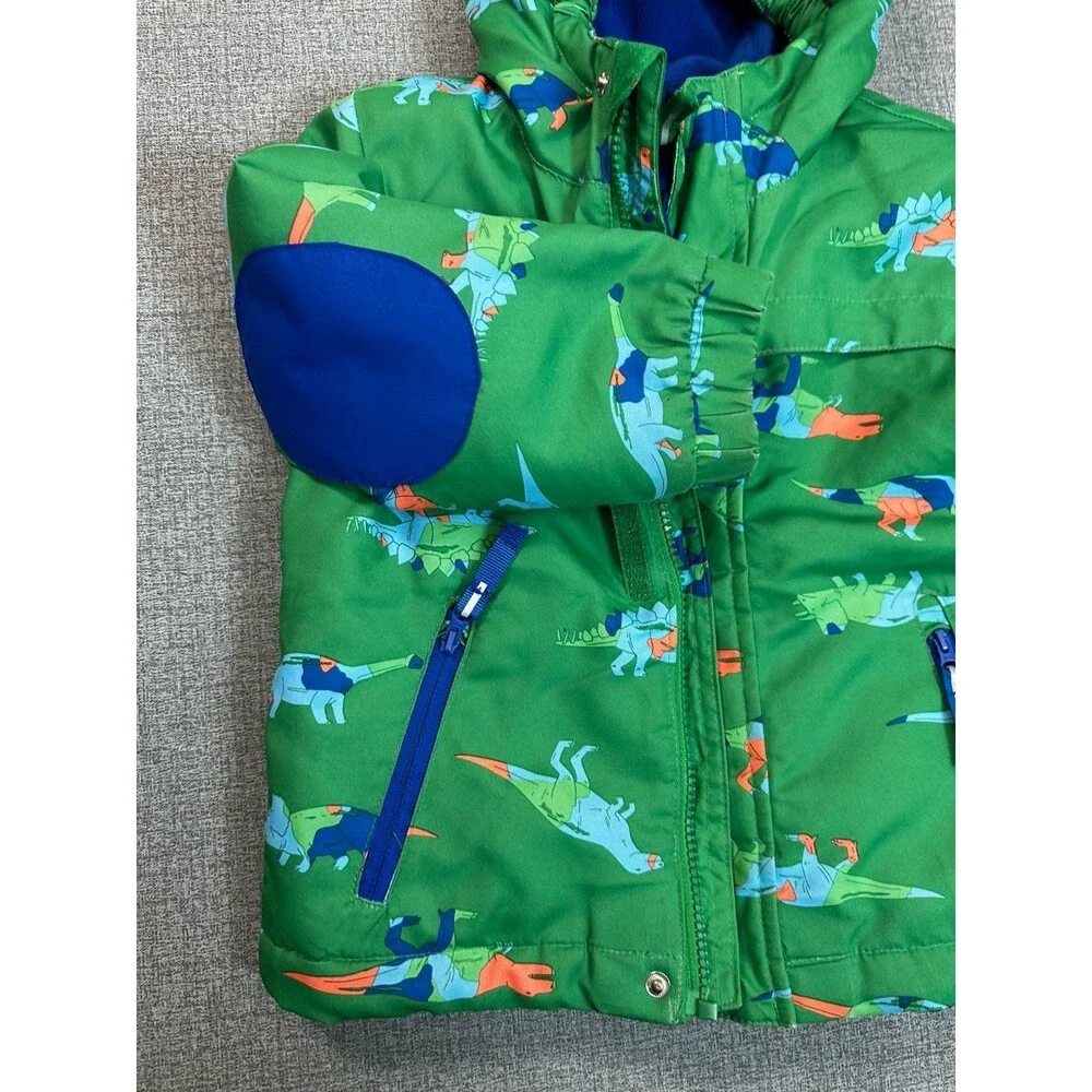 CAT & JACK TODDLER BOYS' DINO 3-IN-1 JACKET Size 3T